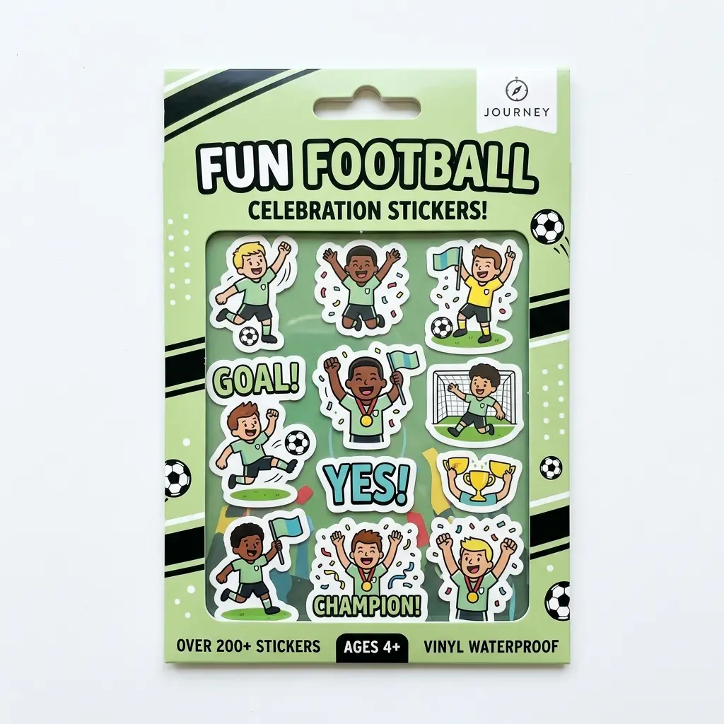 JOURNEY Football Legends Sticker Bundle