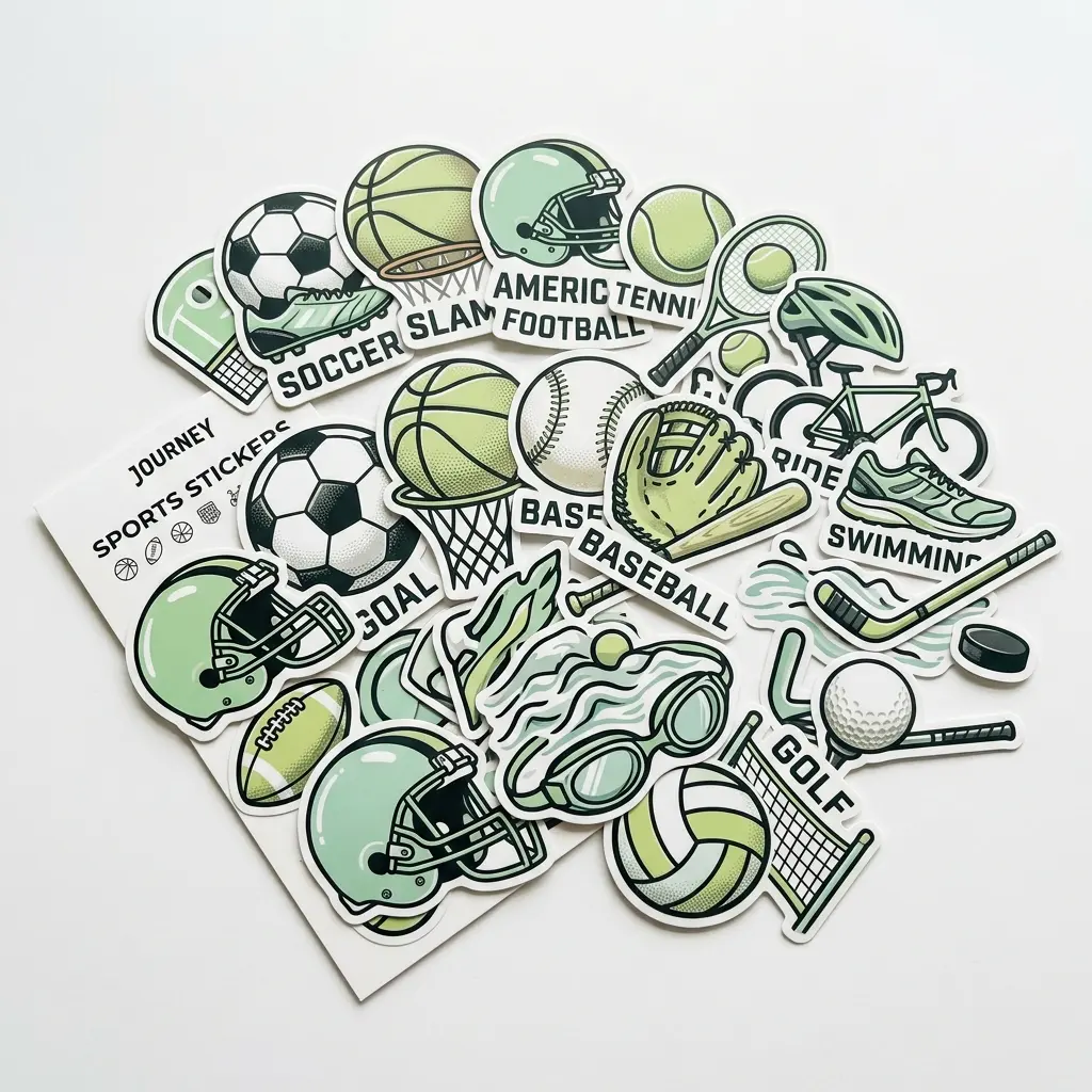 JOURNEY Matchday Football Sticker Set