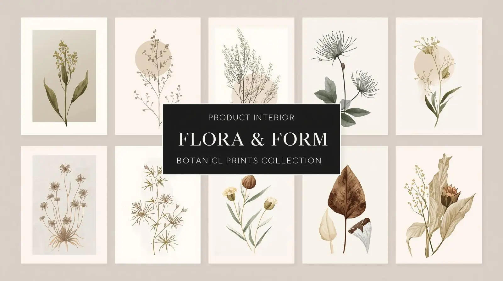 Flora & Form – Botanical Prints Collection